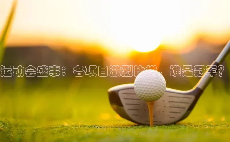 运动会盛事：各项目激烈比拼，谁是冠军？